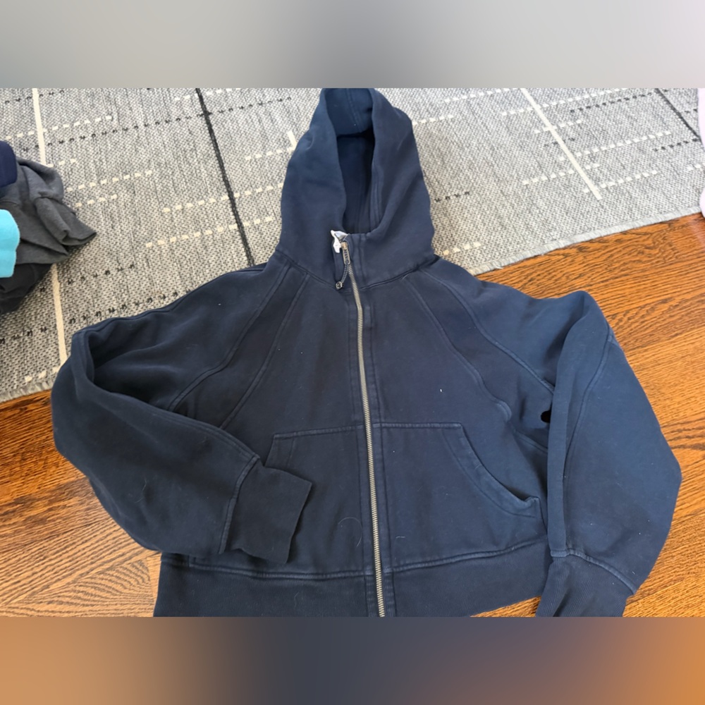 lululemon athletica Navy Full-Zip Hoodie